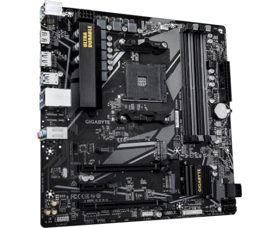 Mainboard GIGABYTE AMD B550 SAM4 Micro-ATX Memory DDR4 Memory slots 4 B550MDS3HR2 Mātes plates
