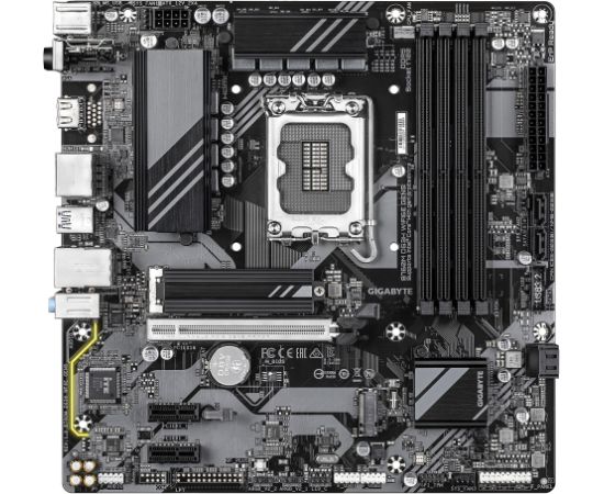 Mainboard GIGABYTE Intel B760 Express LGA1700 Micro-ATX Memory DDR5 Memory slots 4 B760MDS3HWF6EGEN5 Материнские платы