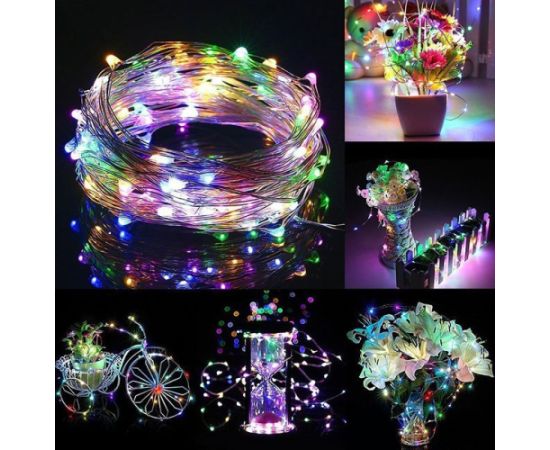 Akumulatora lampiņas Springos CL0017 50 Led