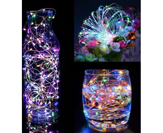 Akumulatora lampiņas Springos CL0017 50 Led