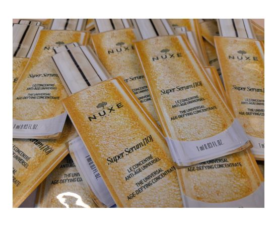 Nuxe Set Duo, Nuxe, Super Serum [10], Eye Serum, 2 pcs, 12 ml *Sample For Women