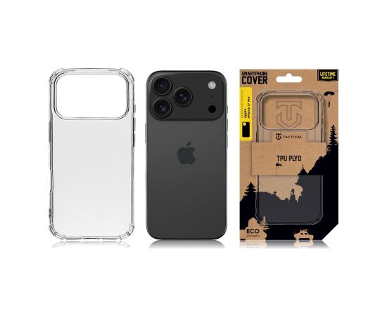 Tactical TPU Plyo Cover Aizmugurējais Apvalks priekš Apple iPhone 17 Pro