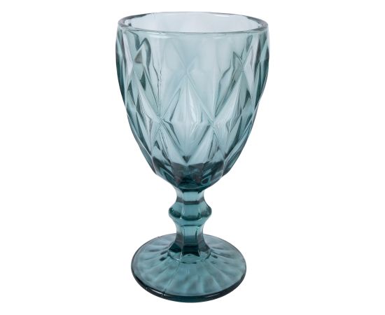 Wine goblet CORAL 300ml, blue