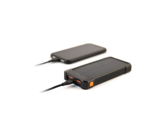Enerģijas krātuve Gembird 10000 mAh Solar Power Bank