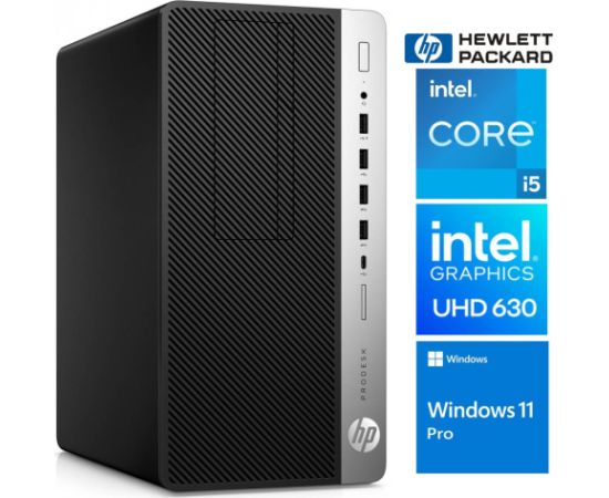 HP 600 G5 MT i5-9500 8GB 512SSD M.2 NVME WIN11Pro
