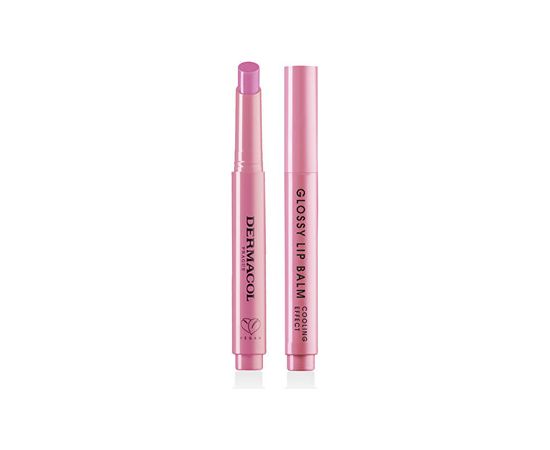 Dermacol Glossy Lip Balm - Balzám na rty 2,2 g 01 Vanilla