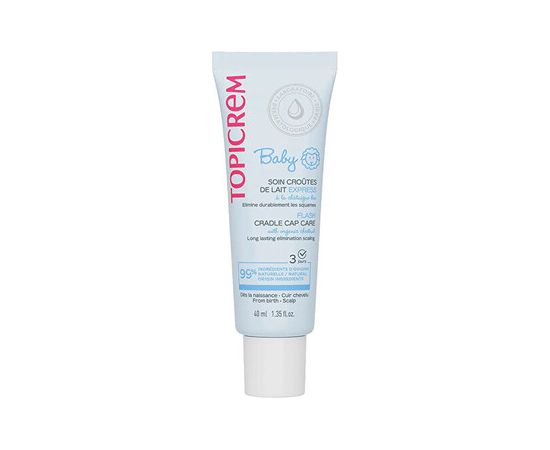 Topicrem Baby Flash Cradle Cap - Gel proti šupinkám ve vlasech 40ml