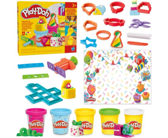 PLAY-DOH Rotaļu komplekts Dzimšanas dienas komplekts