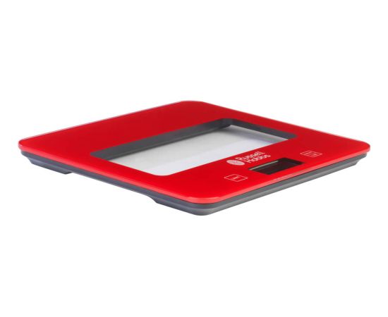 Russell Hobbs RH015711RAR Square digital scale 5kg red