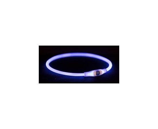 Trixie Flash light ring USB, L–XL: 65 cm/ø 8 mm, blå