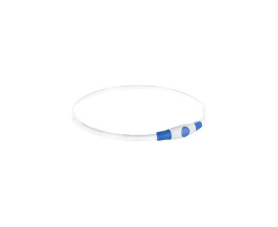 Trixie Flash light ring USB, L–XL: 65 cm/ø 8 mm, blå