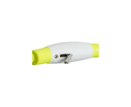 Trixie Flash light ring USB, L–XL: 65 cm/ø 8 mm, grøn