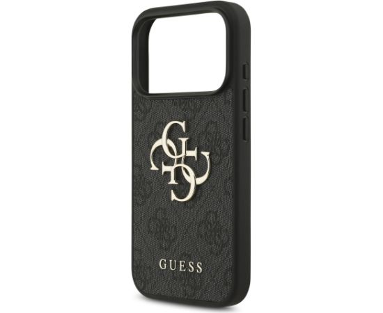 Guess PU 4G Metal Logo Strap Case Чехол для Apple iPhone 17 Pro