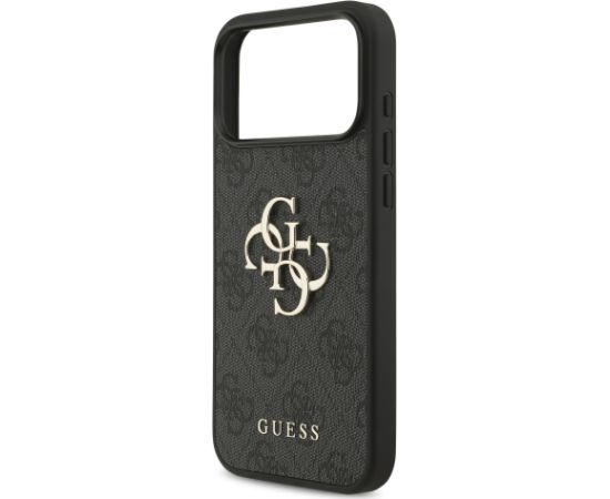 Guess PU 4G Metal Logo Strap Case Чехол для Apple iPhone 17 Pro Max