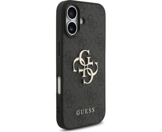 Guess PU 4G Metal Logo Strap Case Aizsargapvalks priekš Apple iPhone 17