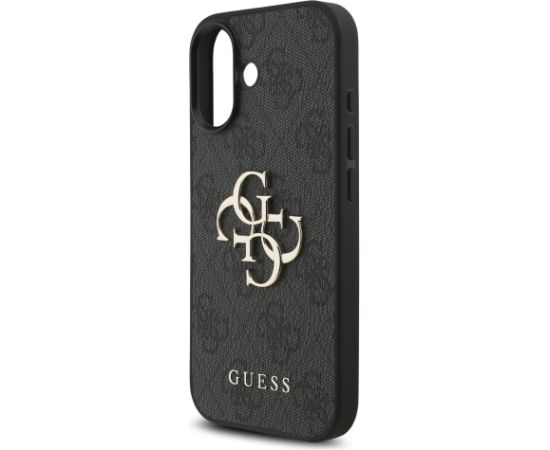 Guess PU 4G Metal Logo Strap Case Aizsargapvalks priekš Apple iPhone 17