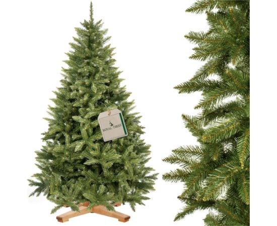 Mākslīgā Ziemassvētku eglīte Premium Royal Trees, Kaukāza egle, ar koka statīvu Springos CT0186 180 cm
