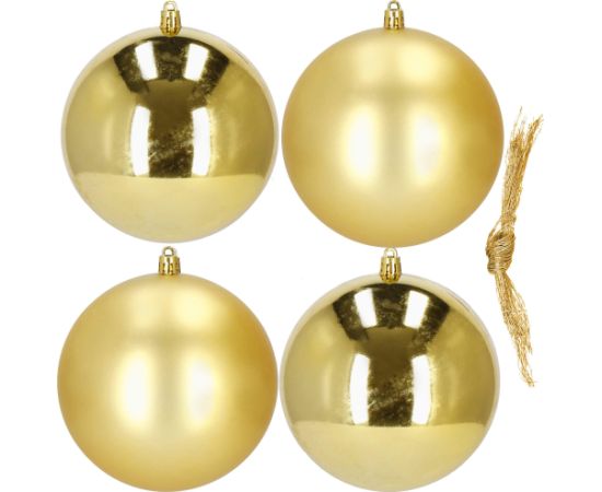 Ziemassvētku bumbiņas Springos CA1182 12 CM 4 GAB.