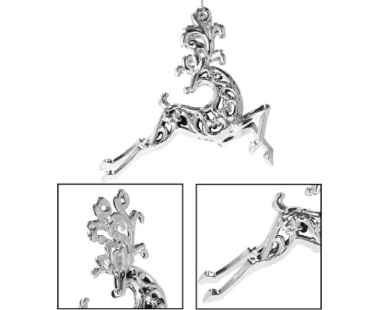 Springos CA1060 УКРАШЕНИЯ ДЛЯ РОЖДЕСТВЕНСКОЙ ЕЛКИ 13Х12,5Х2,5 СМ 2 ШТ.