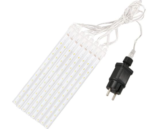 Meteoru lampiņu virtene Springos CL4140, 288 LED, auksti balta gaisma, IP44