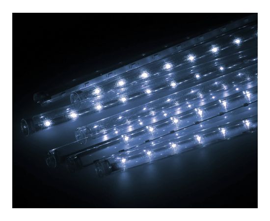 Meteoru lampiņu virtene Springos CL4140, 288 LED, auksti balta gaisma, IP44