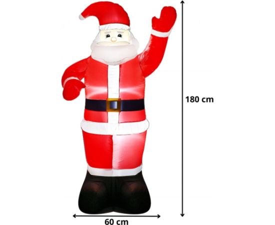 Uzpūšamais Ziemassvētku tēls Springos CL4057, 180 cm, IP44, LED apgaismojums