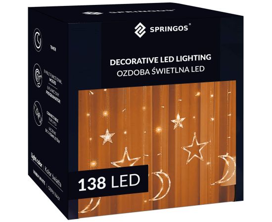 Рождественские гирлянды Springos CL4136