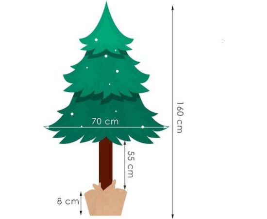 Елка Springos CT0137 160см