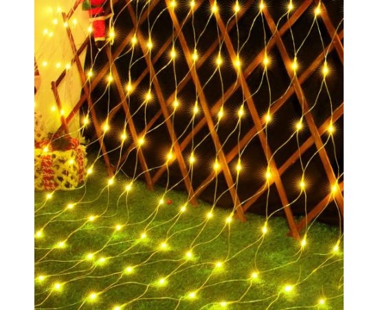 Ziemassvētku lampiņas Springos CL4110 144 Led 2 x 2 m