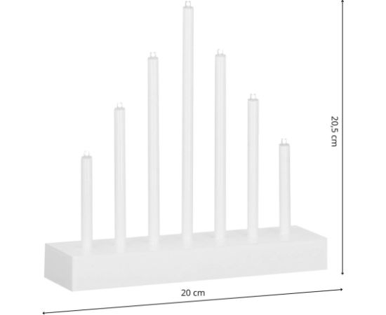 Dekoratīvais Led svečturis Springos CL0851