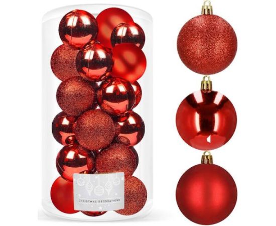 Ziemassvētku bumbiņas Springos CA0096 4cm 20gab.