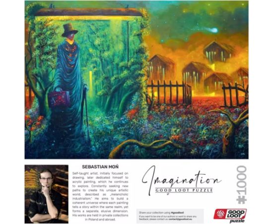 Cenega Publishing Puzzle Good Loot Imagination - Sebastian Moń: Stationary Traveller II 1000 pc(s)