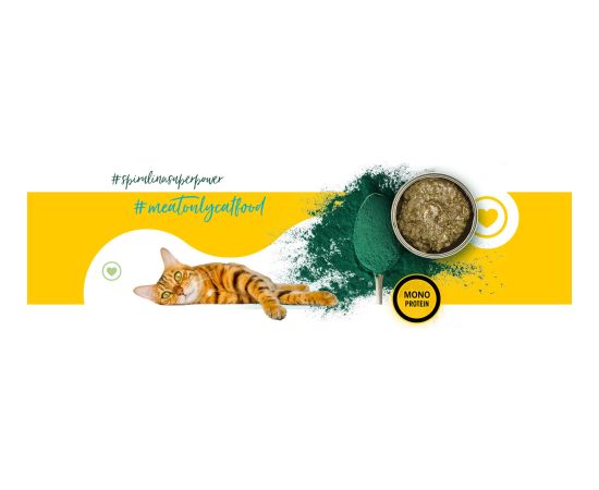 3Coty CHICKEN with Spirulina for Adult cats 180g