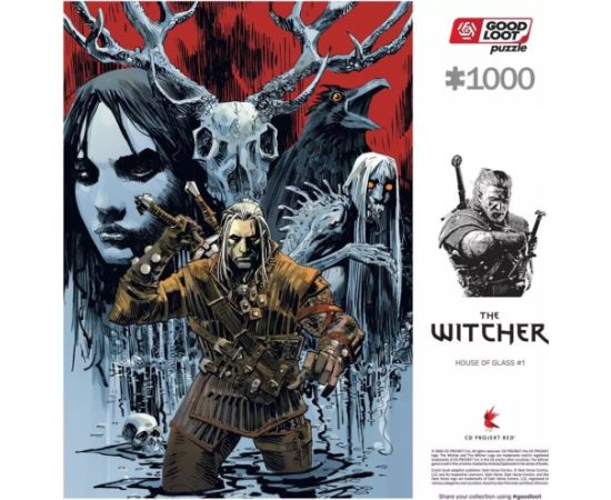 Cenega Publishing Puzzle Good Loot Comic Book - The Witcher: House of Glass 1000 pc(s)