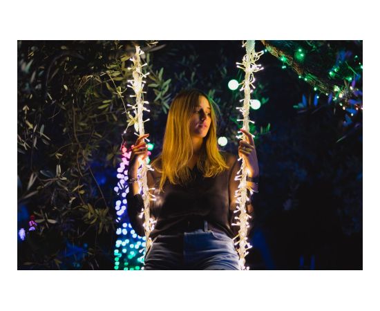 INTELLIGENT LED ICICLES TWINKLY 190 RGB 5X0.7M