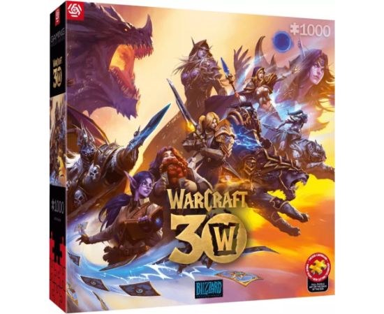 Cenega Publishing Puzzle Good Loot Gaming - World of Warcraft: Warcraft 30th Anniversary 1000 pc(s)
