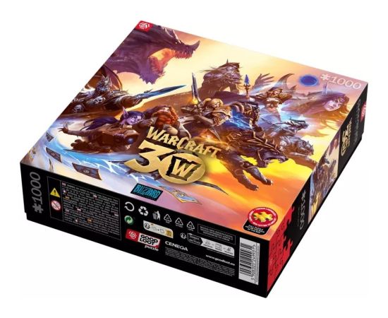 Cenega Publishing Puzzle Good Loot Gaming - World of Warcraft: Warcraft 30th Anniversary 1000 pc(s)