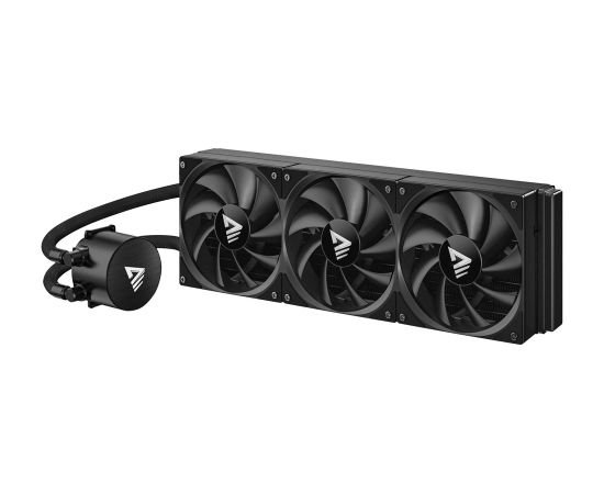 Savio NOX 360 mm Processor Liquid cooling kit 12 cm Black 1 pc(s)