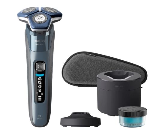 Philips SHAVER Series 7000 S7882/55 Wet and dry electric shaver, cleaning pod & pouch