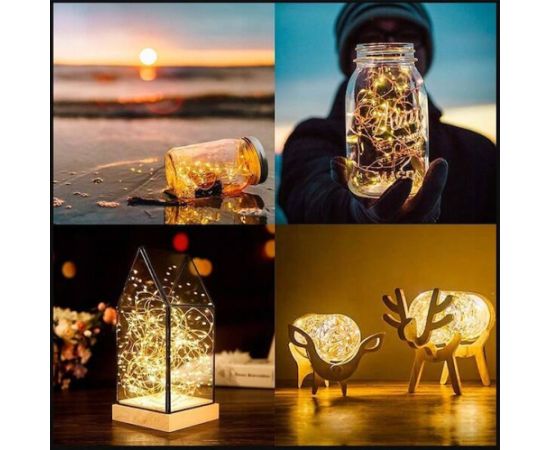 Ziemassvētku lampiņas Springos CL0312 300 Led