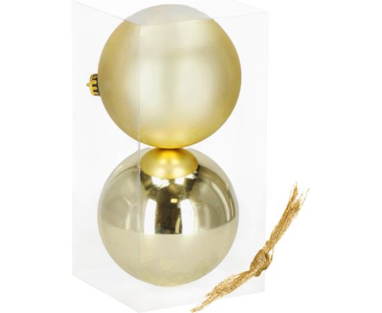 Новогодние игрушки для елки Springos CA1178 15 СМ 2 шт.