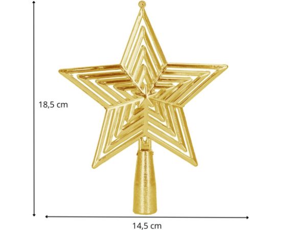 Ziemassvētku egles zvaigzne Springos  CA1199 18.5 cm