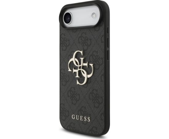 Guess PU 4G Metal Logo Strap Case Aizsargapvalks priekš Apple iPhone 17 Air