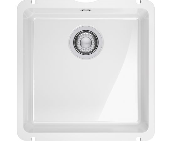 Franke Virtuves izlietne KUBUS 54.5x44.5cm, KBK 110-40, balta (aizvieto 126.0335.711)