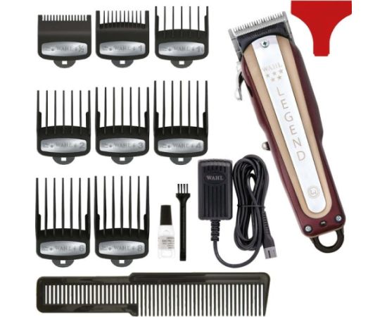 WAHL Cordless Legend Burgundy, Silver Lithium-Ion (Li-Ion)
