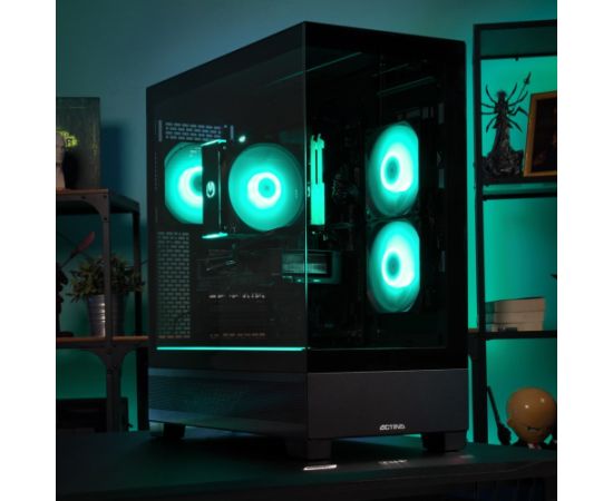 Actina 5901443416982 PC AMD Ryzen™ 5 7500F 32 GB DDR5-SDRAM 1 TB SSD AMD Radeon RX 9070 Midi Tower Black Personālie datori