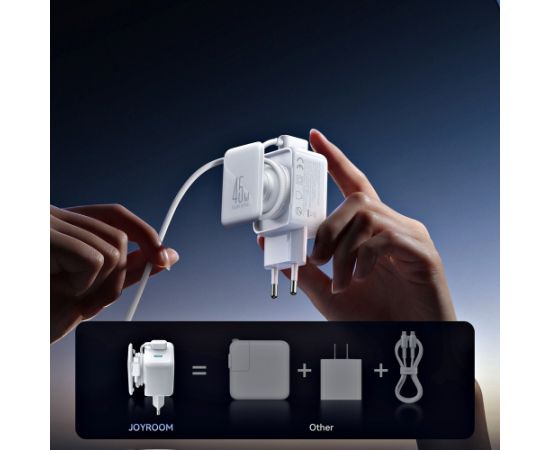 Charger Joyroom JR-TCL05 45W 2xUSB-C white