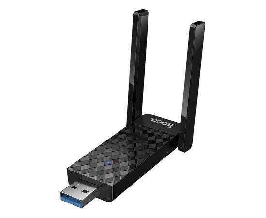 USB Wi-Fi адаптер Hoco HI34 Wi-Fi6 черный