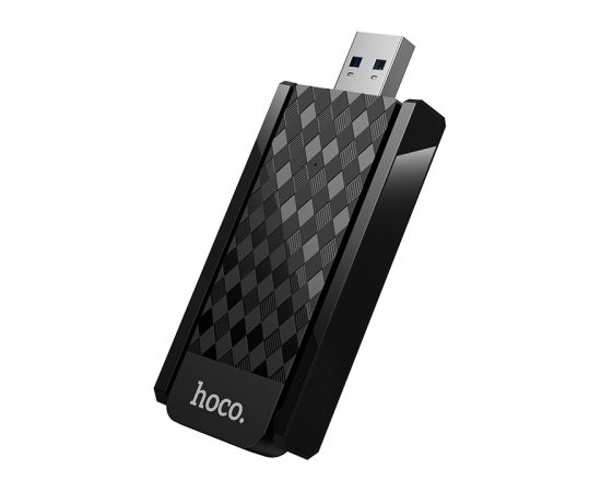 USB Wi-Fi адаптер Hoco HI34 Wi-Fi6 черный