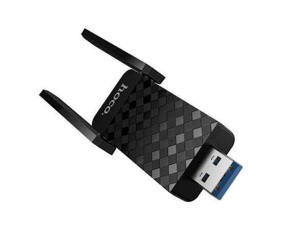 USB Wi-Fi адаптер Hoco HI34 Wi-Fi6 черный